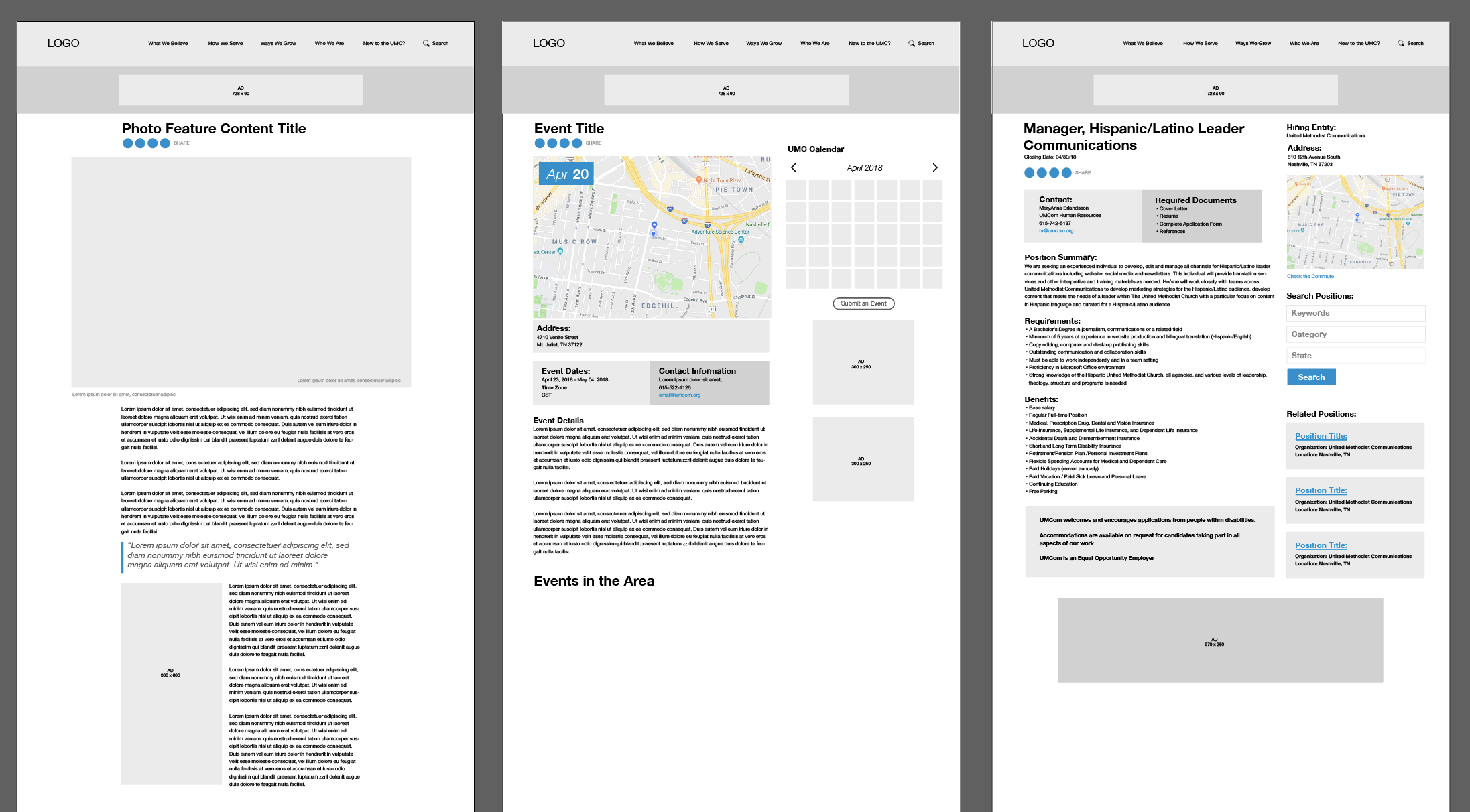 Old, outdated user inteface based on prepackaged theme